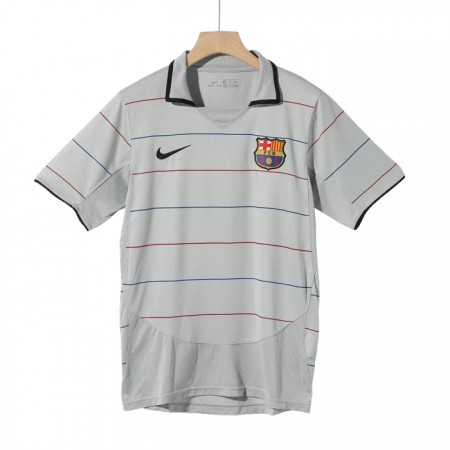 Barcelona 2003-04 Retro Udebane - Fodboldtrøjer (S/S)